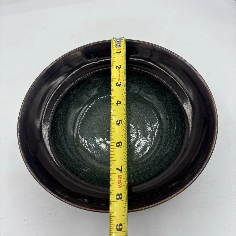 Mikasa Gourmet Basics Serving Bowl Jade Stoneware 8.5